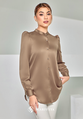 LAYKA METALLIC BROWN